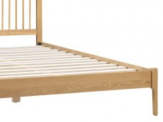 Julian Bowen Cotswold 5ft King Size Oak Wooden Bed Frame
