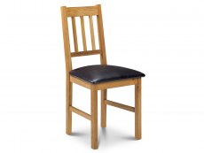 Julian Bowen Coxmoor American White Oak Wooden Dining Chair