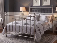 Julian Bowen Empress Chrome Metal Bed Frame