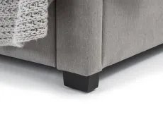 Julian Bowen Julian Bowen Fullerton Grey Fabric 4 Drawer Storage Bed Frame