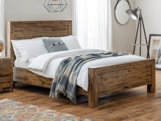 Julian Bowen Julian Bowen Hoxton Rustic 5ft Wooden King Size Bed Frame