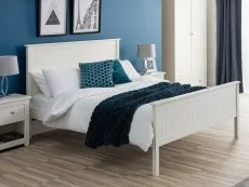 Julian Bowen Julian Bowen Maine Surf White Wooden Bed Frame