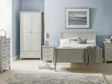 Julian Bowen Julian Bowen Maine Dove Grey 3 Door 2 Drawer Triple Wardrobe