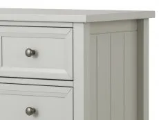 Julian Bowen Julian Bowen Maine Dove Grey 6 Drawer Chest of Drawers