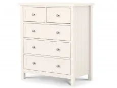 Julian Bowen Maine Surf White 3+2 Chest of Drawers