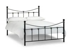 Julian Bowen Rebecca 5ft King Size Black Metal Bed Frame