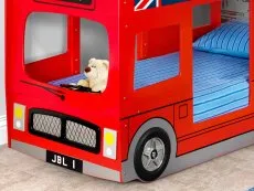 Julian Bowen Julian Bowen Red London Bus Bunk Bed Frame