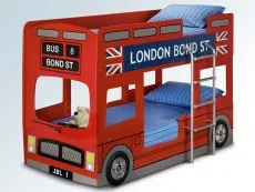 Julian Bowen Julian Bowen Red London Bus Bunk Bed Frame