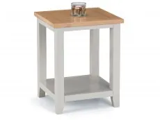 Julian Bowen Julian Bowen Richmond Grey and Oak Lamp Table (Assembled)