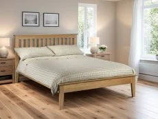Julian Bowen Julian Bowen Salerno Oak Wooden Bed Frame