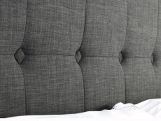 Julian Bowen Julian Bowen Sorrento 4ft6 Double Grey Upholstered Fabric Bed Frame