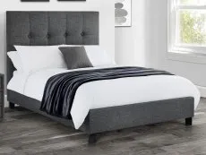 Julian Bowen Julian Bowen Sorrento Grey Fabric Bed Frame