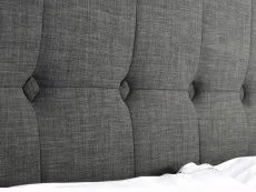 Julian Bowen Julian Bowen Sorrento 5ft King Size Grey Fabric Bed Frame