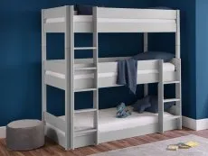 Julian Bowen Julian Bowen Trio Dove Grey Triple Wooden Bunk Bed Frame