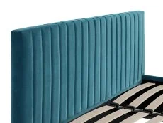 LPD LPD Berlin Teal Velvet Ottoman Bed Frame
