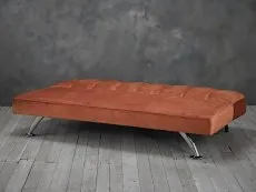 LPD LPD Brighton Orange Fabric Sofa Bed