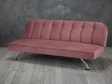 LPD LPD Brighton Pink Fabric Sofa Bed