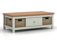 LPD LPD Cotswold Grey and Oak Coffee Table