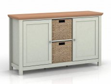 LPD LPD Cotswold Grey and Oak Sideboard (Flat Packed)