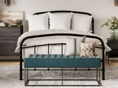 LPD LPD Halston Black Metal Bed Frame