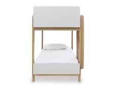 LPD LPD Hero 3ft Wooden White and Oak Bunk Bed Frame