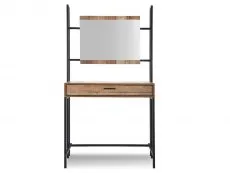 LPD Hoxton Rustic Dressing Table and Mirror