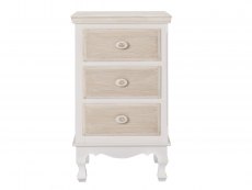 LPD LPD Juliette 3 Drawer Bedside Cabinet (Assembled)