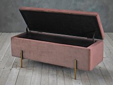 LPD LPD Lola Pink Fabric Blanket Box (Assembled)