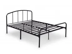 LPD LPD Milton 4ft Small Double Black Metal Bed Frame