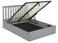 LPD LPD Oxford Grey Wooden Ottoman Bed Frame