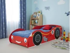 Kidsaw Kidsaw Racing Car Red Junior Bed Frame