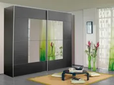 Rauch Rauch Kira Sliding Door Mirrored Large Double Wardrobe