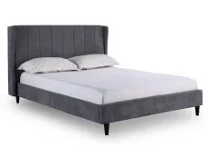 Seconique Seconique Amelia Grey Fabric Bed Frame