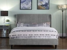 Seconique Seconique Amelia Grey Fabric Bed Frame