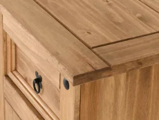 Seconique Seconique Corona Pine 2 Door 5 Drawer Wooden Sideboard