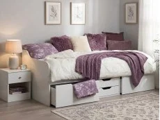 Seconique Seconique Dante White Cabin Bed Frame
