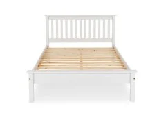 Seconique Seconique Monaco White Wooden Bed Frame (Low Footend)