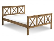 Seconique Salvador HFE 4ft6 Double Pine Wooden Bed Frame