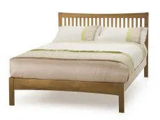 Serene Serene Mya 4ft Small Double Honey Oak Wooden Bed Frame