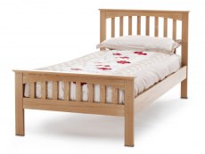 Serene Windsor 3ft Single Oak Wooden Bed Frame