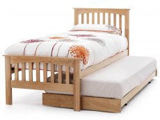 Serene Windsor 3ft Single Oak Wooden Guest Bed Frame