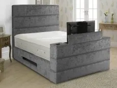 Sweet Dreams Sweet Dreams Mazarine 6ft Super King Size Fabric TV Bed Frame