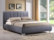 Time Living Time Living Braunston Grey Fabric Bed Frame