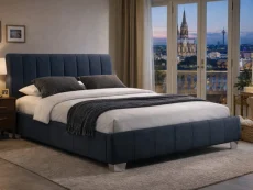 Time Living Time Living Braunston Grey Fabric Bed Frame