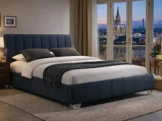 Time Living Braunston Grey Fabric Bed Frame Time Living Braunston Grey Fabric Bed Frame