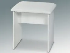 Welcome Welcome Knightsbridge White Dressing Table Stool (Assembled)