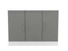 Welcome Welcome Contrast 3 Door Sideboard (Assembled)