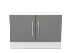 Welcome Welcome Contrast Low 2 Door Storage Unit (Assembled)