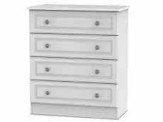 Welcome Welcome Pembroke White Ash 4 Drawer Chest of Drawers (Assembled)