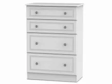 Welcome Welcome Pembroke White Ash 4 Drawer Deep Chest of Drawers (Assembled)